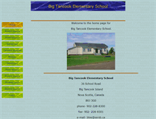 Tablet Screenshot of bigtancook.ednet.ns.ca