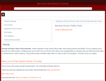 Tablet Screenshot of berwickschool.ednet.ns.ca