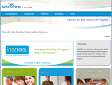 Tablet Screenshot of inschool.ednet.ns.ca