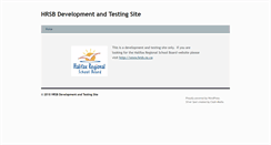 Desktop Screenshot of hrsb.ednet.ns.ca