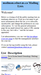 Mobile Screenshot of mailman.ednet.ns.ca