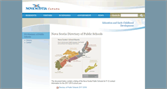 Desktop Screenshot of ns-schools.ednet.ns.ca