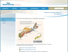Tablet Screenshot of ns-schools.ednet.ns.ca